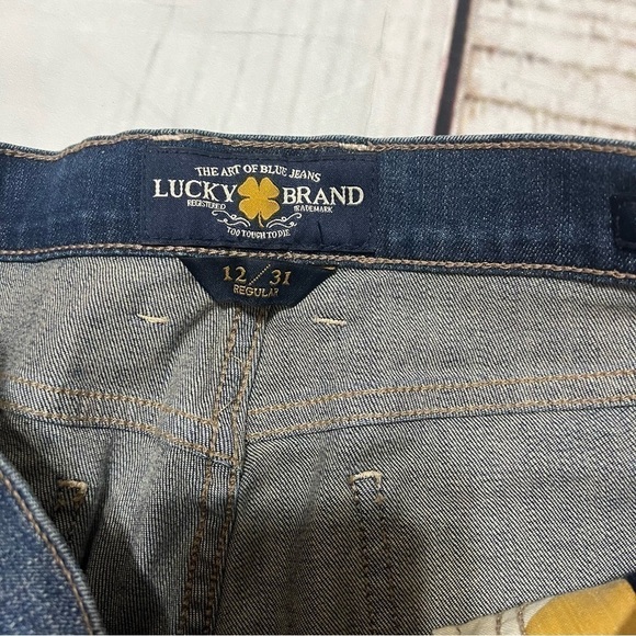 LUCKY BRAND JEANS “Sweet n Low” bootcut denim pants Vintage Y2K size 12 31 EUC - Picture 8 of 16